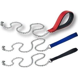 Yumuşak Dokulu Zincir Gezdirme Tasması 2,5mm/120 cm - 1